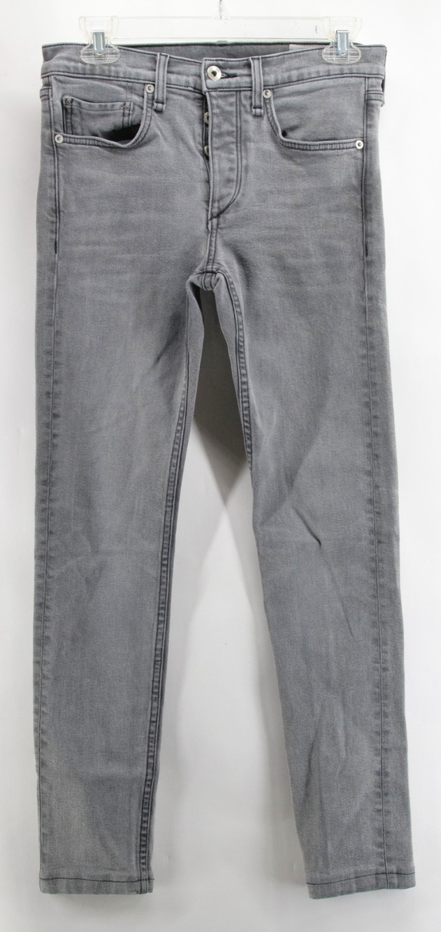 Rag & Bone Jeans Mens 29x28 Fit 1 Skinny Leg Button Fly Stretch Extra Slim